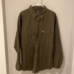 Mack’s Prairie Wings (MPW) brand Heavy Cotton Chamois Shirt, Size XL, worn once